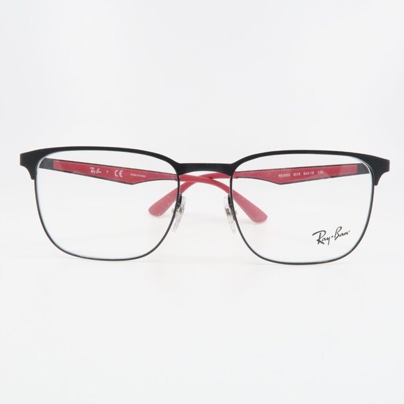 Ray-Ban RB 6363 3018 Unisex Rectangular Black - Picture 2 of 6